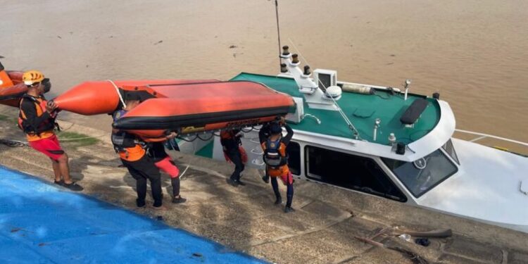 M Yusuf, Nelayan Tanjab Timur Tenggelam di Perairan Nipah Panjanng