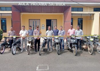 Polres Tanjabtim Tangkap JO, Kasus Penipuan Dan Penggelapan Sepeda Motor