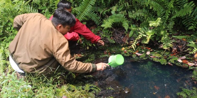 Air Panas di Objek Wisata Tanjab Timur Bisa Langsung Digunakan