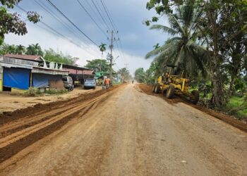 Sejumlah Ruas Jalan Di Tanjabtim Dapat Peningkatan