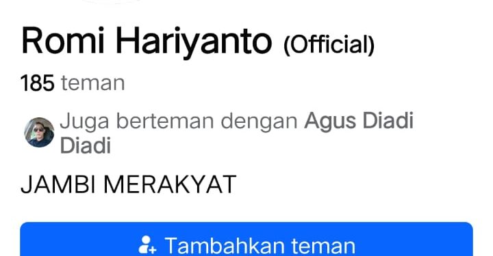 Awas!!! Penipu Catut Nama Romi Hariyanto Berkeliaran