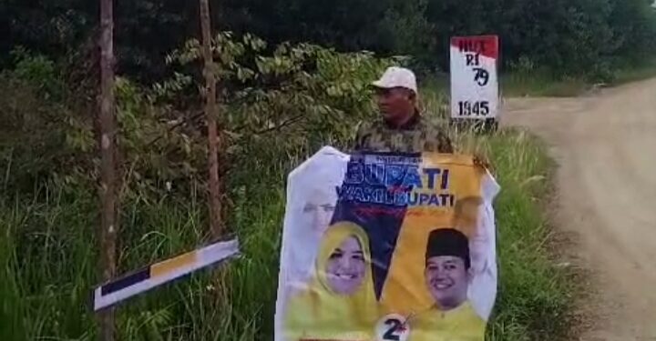 Atribut Kampanye Dirusak Oknum Yang Tak Bertanggung Jawab, Ketua Media Center Dilla-Muslimin Berpesan Kepada Simpatisan Tetap Santun
