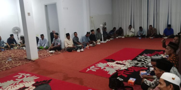 Masyarakat Sabak Barat Gelar Doa Bersama Untuk Kemenangan Romi-Sudirman dan Dilla-MT di Pilkada 2024