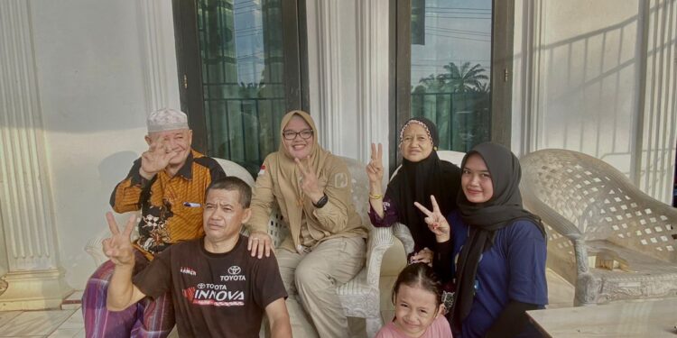 Tokoh Yang Dituakan Warga Desa Lambur 2, H. Bahri Dukung Sepenuhnya Dilla-Muslimin