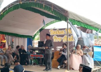 Disambut Lagu Diminta Merata, Calon Wakil Bupati: Paslon Dilla-Muslimin Sampaikan Aturan Setelah Penetapan