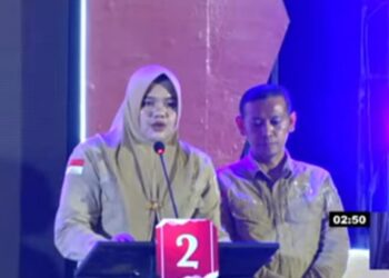 Perempuan Pertama Calon Bupati Tanjabtim, Dilla Hich Lawan…