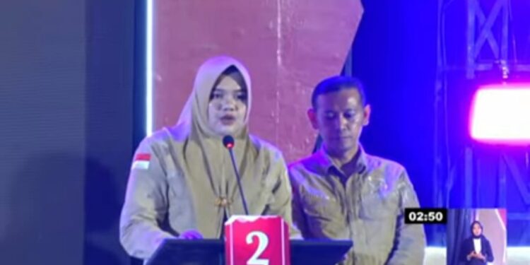 Perempuan Pertama Calon Bupati Tanjabtim, Dilla Hich Lawan…