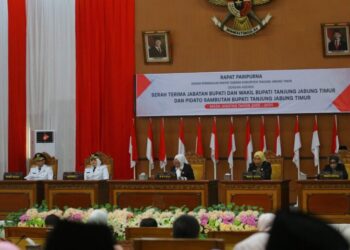 DPRD Tanjung Jabung Timur  Gelar Rapat Paripurna Istimewa Dengan Agenda Serah Terima Jabatan Bupati