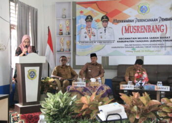 Anggota DPRD Tanjabtim Hadiri Musrenbang Kecamatan Sabak Barat Tahun Anggaran 2025