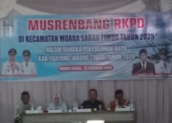 Ketua DPRD Tanjabtim Hadiri Musrembang Kecamatan Sabak Timur