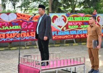 Bupati Tanjabtim Romi Haryanto Hadiri Upacara Hut Bank Jambi ke-62