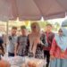 Bupati Tanjabtim, Hj Dillah Kunjungi Pasar Bedug Sabak Barat