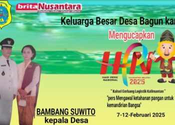 Keluarga Besar Desa Bangun Karya Ucapkan Selamat Hari Pers Nasional