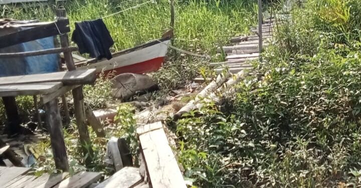 Warga Lorong Rawai Kecamatan Nipah Panjang, Idamkan Jalan Lorong Yang Layak