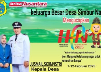 Kepala Desa Simbur Naik Beserta Jajaran Mengucapkan Selamat Hari Pers Nasional