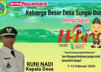 Kepala Desa Sungai Dusun Ucapkan Selamat Hari Pers Nasional
