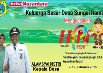 Kepala Desa Sungai Rambut Mengucapkan Selamat Hari Pers Nasional