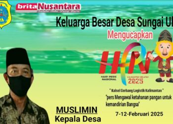 Kepala Desa Sungai Ular Mengucapkan Selamat Hari Pers Nasional