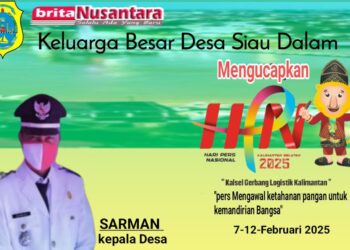 Kepala Desa Siau Mengucapkan Selamat Hari Pers Nasional