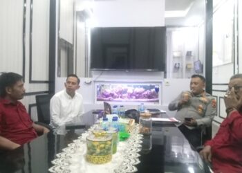 KONI Tanjabtim Jalin Sinergitas Dengan Kapolres Untuk Kemajuan Olahraga