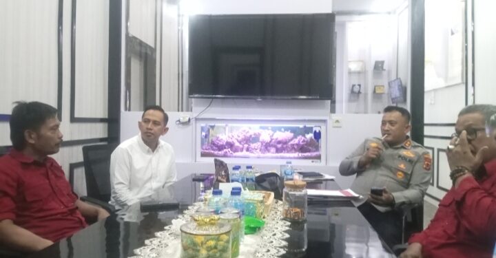 KONI Tanjabtim Jalin Sinergitas Dengan Kapolres Untuk Kemajuan Olahraga