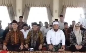 Bupati Tanjabtim Dillah didampingi Wabup Muslimin Tanja, Sambut Kunker Menhut RI, Raja Juli Antoni