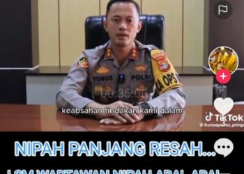 Salaming dan Rekan LSM Akan Melaporkan Akun Tiktok Richo Irwansyah ke Polres Tanjabtim