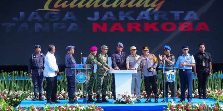 PELUNCURAN PROGRAM “JAGA JAKARTA TANPA NARKOBA”  BBN ADAKAN AKSI KOLABORASI UNTUK INDONESIA BERSINAR