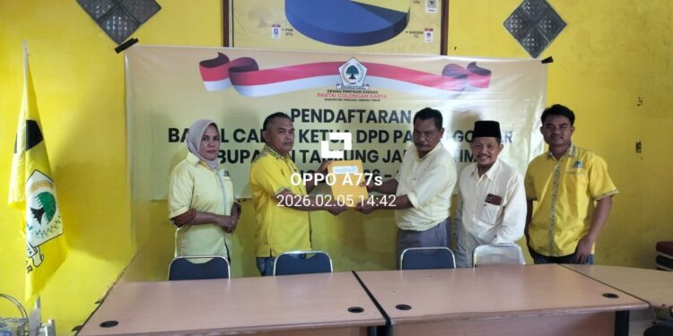 Pengurus DPD Partai Golkar Tanjabtim Resmi Buka Penjaringan Calon Ketua DPD Golkar Periode 2026–2031