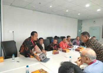 Perjuangkan Pemerataan Sinyal, Kadis Kominfo Tanjabtim Sambangi Telkom Landmark Jakarta