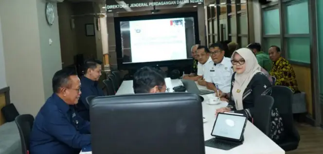 Audiensi Ke Kementrian Perdagangan, Bupati Dillah menginginkan Ini Dibangun di Tanjabtim