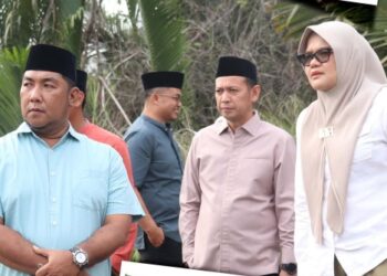 Bupati dan Wabup Tanjabtim Monitoring dan Evaluasi Pembangunan Kecamatan Kuala Jambi