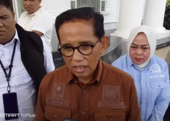 Ketua DPRD Tanjabtim Menyabut Kunjungan Kerja Anggota DPR, RI