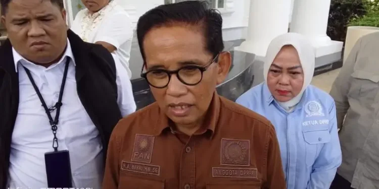 Ketua DPRD Tanjabtim Menyabut Kunjungan Kerja Anggota DPR, RI