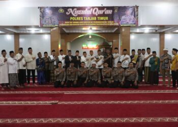 Polres Tanjung Jabung Timur menerima kunjungan Silaturahim dan Safari Ramadhan 1447 H dari *Ketua Umum MUI Provinsi Jambi,