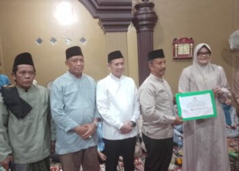 Safari Ramadhan ke-5, Bupati dan Wakil Bupati Tanjung Jabung Timur Silaturahmi di Rantau Rasau