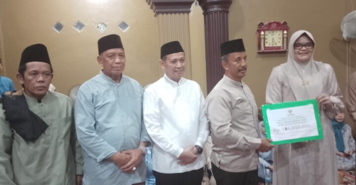 Safari Ramadhan ke-5, Bupati dan Wakil Bupati Tanjung Jabung Timur Silaturahmi di Rantau Rasau