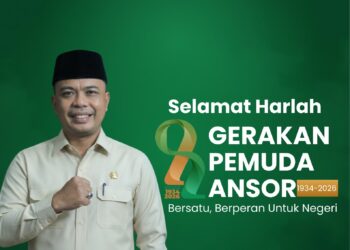 Usman, S.IP Ucapkan Selamat Harlah Gerakan Pemuda Ansor, Tekankan Peran Pemuda Dalam Menjaga NKRI
