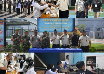 BNNK Tanjabtim Razia Lapas Narkotika Kelas IIB Muara Sabak, Ini Hasilnya