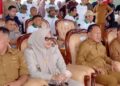 Bupati Tanjabtim Dillah Hikmah Sari, Hadiri Pelantikan Ketua DPD HKTI