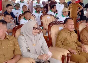 Bupati Tanjabtim Dillah Hikmah Sari, Hadiri Pelantikan Ketua DPD HKTI