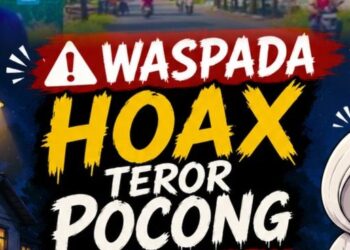 Kapolsek Geragai Pastikan Informasi Teror Pocong Di Desa Pandan Makmur Adalah HOAKS.