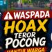 Kapolsek Geragai Pastikan Informasi Teror Pocong Di Desa Pandan Makmur Adalah HOAKS.