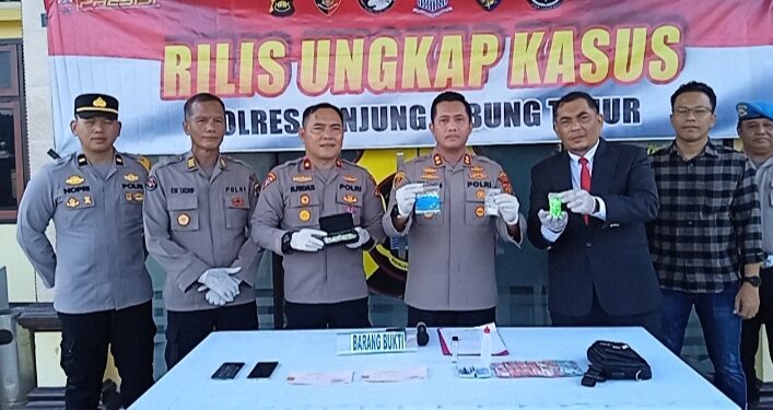 Satnarkoba Polres Tanjabtim Ungkap Jaringan Narkotika Lintas Provinsi, 178 Butir Pil Ekstasi Diamankan