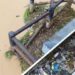 Tongkang Bermuatan Batu Bara Tabrak Dermaga Puding dan Jembatan Muara Sabak 