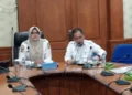Bupati kabupaten Tanjabtim Hj. Dillah Hikmah Sari. ST Sambut Kunjungan Tim Direktorat SD Kemendikdasmen