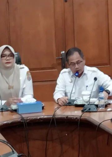 Bupati kabupaten Tanjabtim Hj. Dillah Hikmah Sari. ST Sambut  Kunjungan Tim Direktorat SD Kemendikdasmen