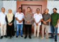 Mempererat Sinergitas, KONI Tanjabtim, Berkesempatan Silaturahmi Dengan Kapolres AKBP Ade Candra, S.P., S.I.K.,