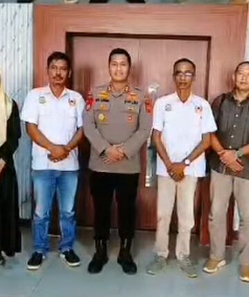 Mempererat Sinergitas, KONI Tanjabtim, Berkesempatan Silaturahmi Dengan Kapolres AKBP Ade Candra, S.P., S.I.K.,
