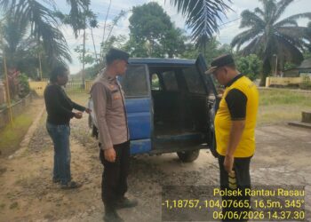 Polisi Amankan Mobil Panther Milik ST Diduga Kuat Buat Lansir BBM di SPBU Rantau Rasau